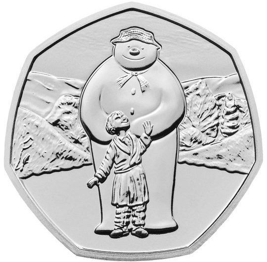 2019 The Snowman 50p