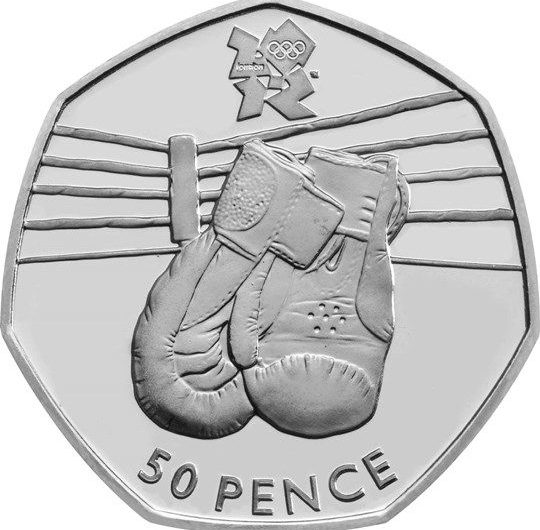 London 2012 Boxing 50p