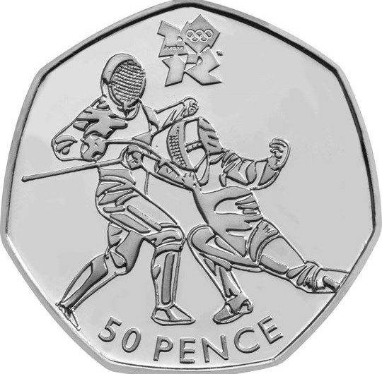 London 2012 Fencing 50p