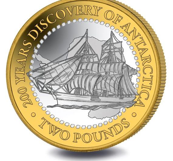 2020 Bi-Centenary of the Discovery of Antarctica £2