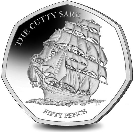 2020 Cutty Sark 50p
