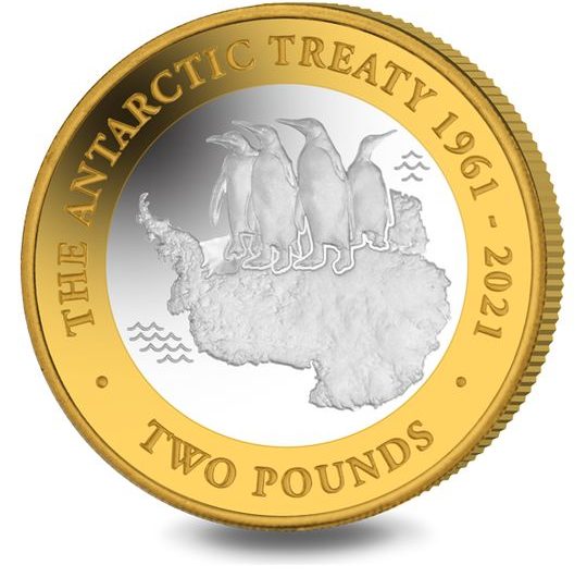 2021 60th Anniversary of the Antarctic Treaty £2
