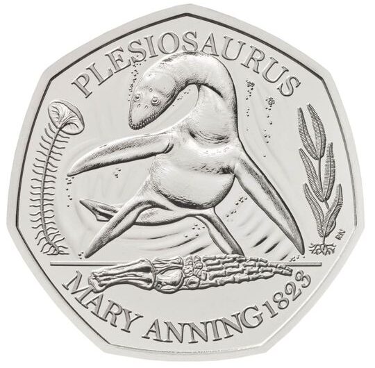 2021 Plesiosaurus 50p