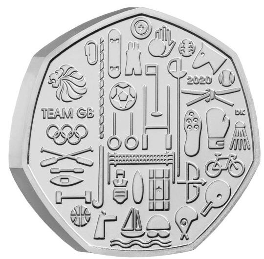 2021 Team GB 50p
