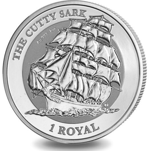 2021 Cutty Sark Reverse Frosted Silver Bullion Coin