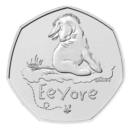 2002 Eeyore 50p
