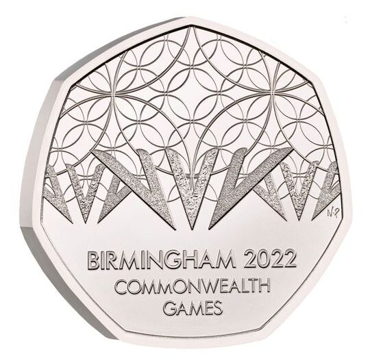 2022 Birmingham Commonwealth Games 50p