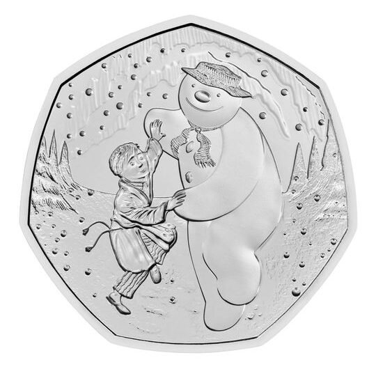 2023 The Snowman 50p