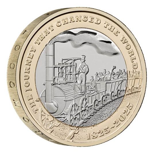 2025 200 Years of The Modern Railway £2